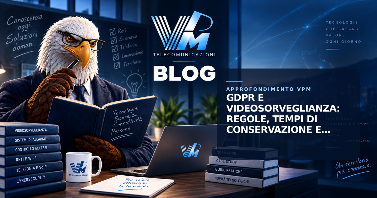 GDPR e videosorveglianza: regole, tempi di conservazione e adempimenti